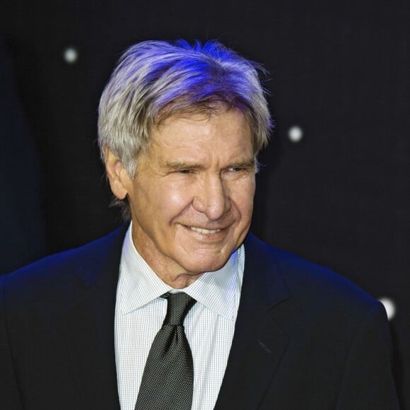 Harrison Ford - People à la première de Star Wars: The Force awakens à Odeon Leicester Square à Londres le 16 décembre 2015.