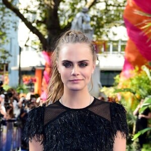 Cara Delevingne - Avant-première du film Pan à Londres. Le 20 septembre 2015.