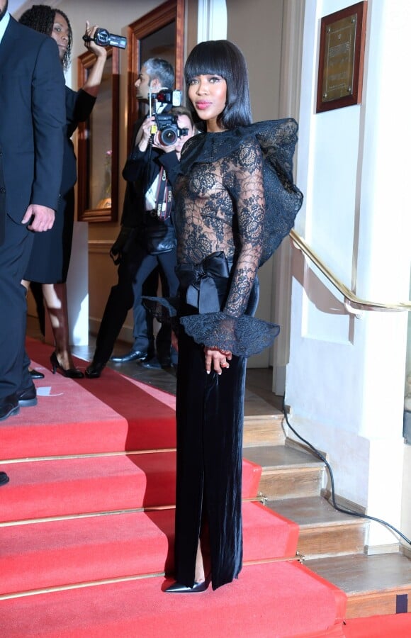 Naomi Campbell, invitée de marque des Gala Spa Awards 2016 au Brenners-Park Hotel & Spa à Baden-Baden. Le 2 avril 2016.