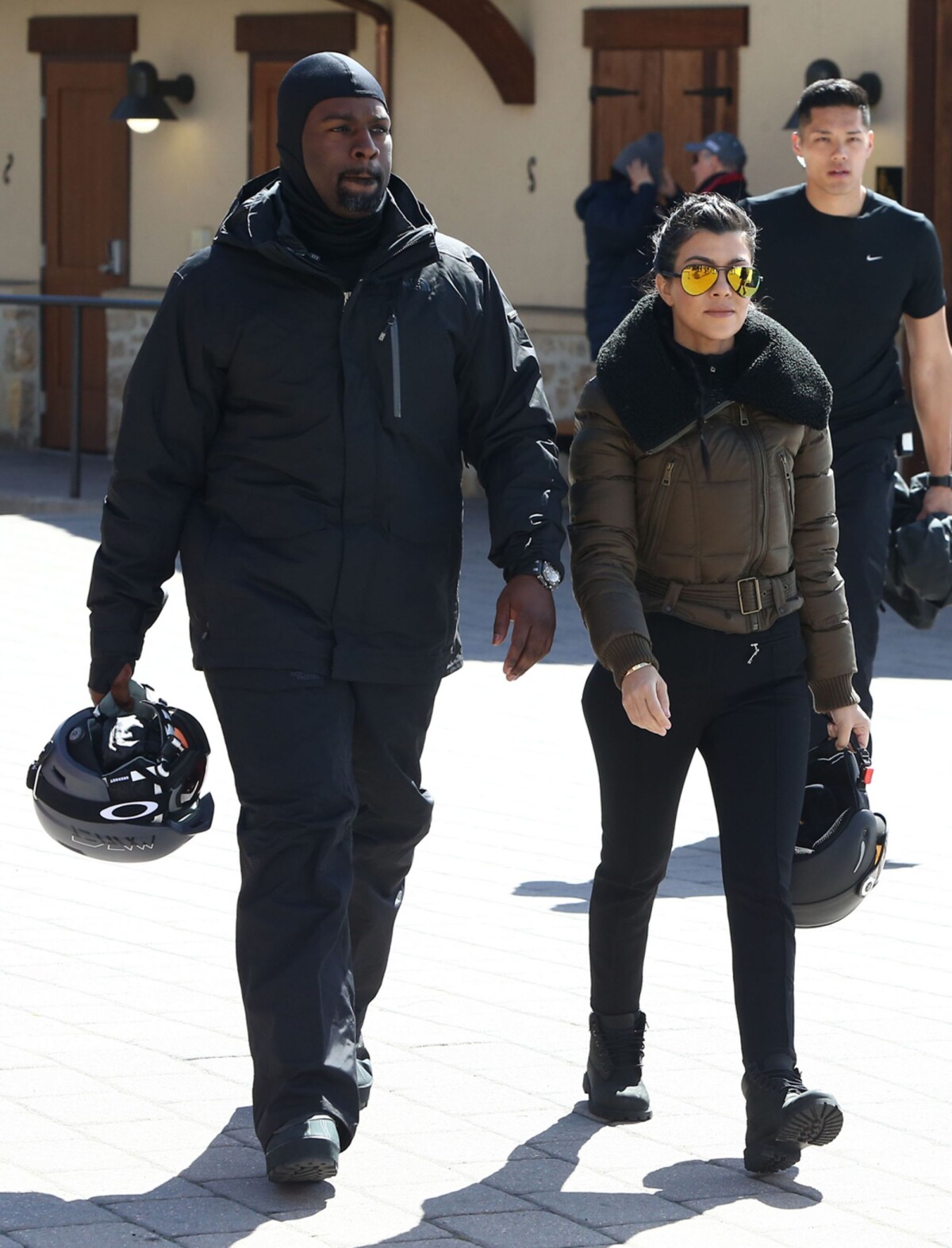 Photo Corey Gamble et Kourtney Kardashian La famille Kardashian en