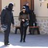 Kourtney Kardashian et Corey Gamble - La famille Kardashian en vacances à Vail, dans le Colorado. Le 6 avril 2016.