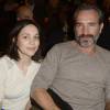 Jean Dujardin et sa compagne Nathalie Péchalat à la générale de la pièce "L'être ou pas" au Théâtre Antoine à Paris le 21 mars 2016. © Coadic Guirec/Bestimage