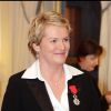 Elise Lucet - Cérémonie des remises des insignes de Chevalier dans l'ordre national de la Légion d'honneur en 2008.