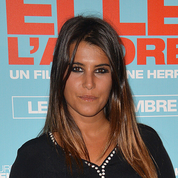 Karine Ferri à l'Avant-première du film "Elle l'adore" au cinéma UGC Normandie à Paris, le 15 septembre 2014.