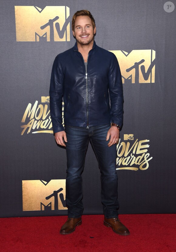 Chris Pratt - Cérémonie des MTV Movie Awards 2016 à Los Angeles le 9 avril 2016