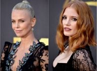 MTV Movie Awards: Charlize Theron envoûtante devant Jessica Chastain décolletée