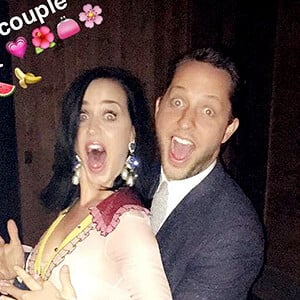 Katy Perry et Derek Blasberg au mariage de Jamie Schneider samedi 9 avril dans le Colorado