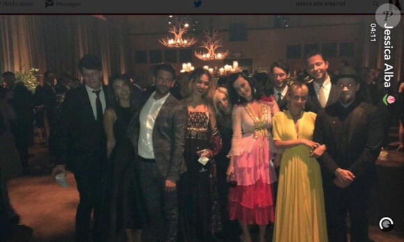 Jessica Alba, Katy Perry et Joel Madden au mariage de Jamie Schneider samedi 9 avril dans le Colorado