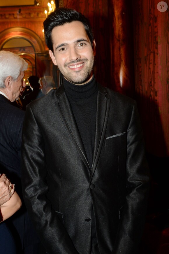 Yoann Fréget  - Soirée spectacle à l'occasion des 15 ans de l'association "Innocence en Danger" au théâtre des Variétés à Paris, le 11 avril 2016. © Lionel Urman/Bestimage