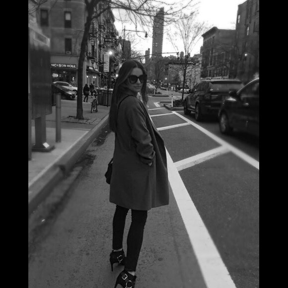 Lea Michele à New York, 9 avril 2016