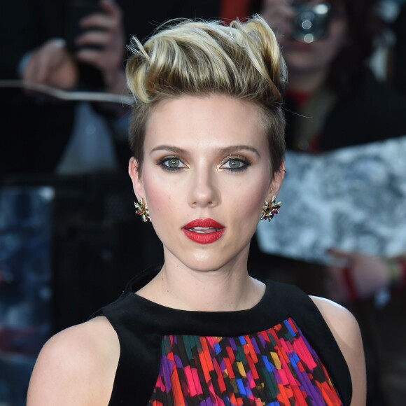 Scarlett Johansson à l'avant-première du film "The Avengers: Age of Ultron" à Londres le 21 avril 2015