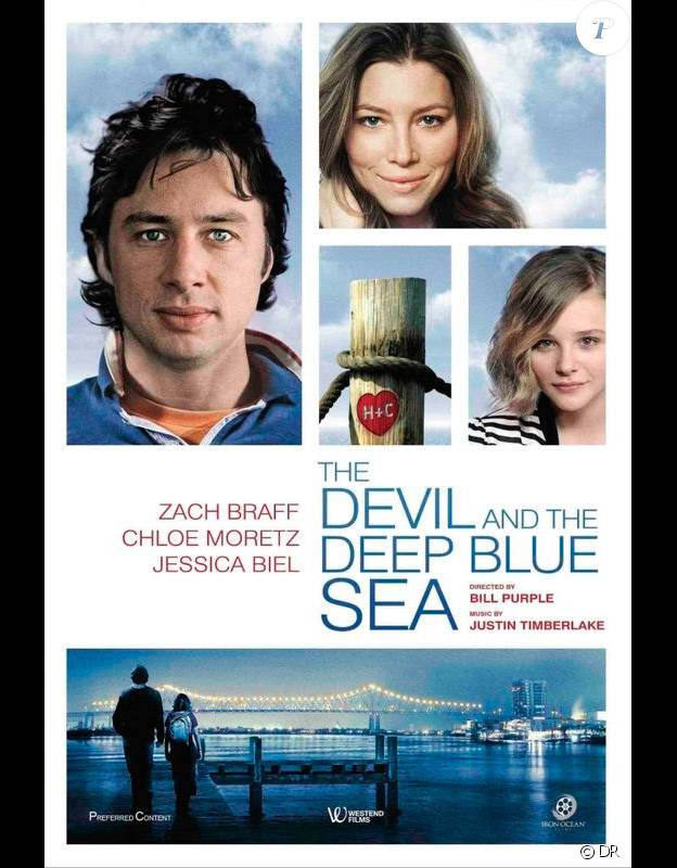 Première affiche du film The Devil and The Deep Blue Sea, avant que le casting ne soit modifié