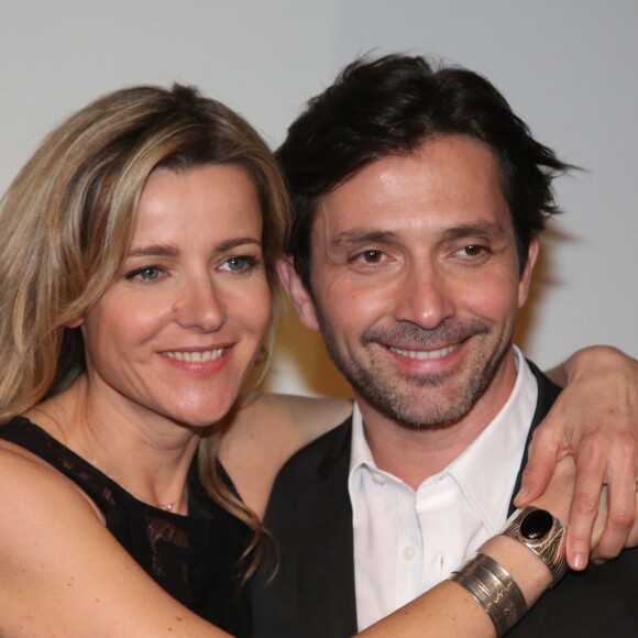 Exclusif - Laure Guibert et Sébastien Roch - Présentation en avant-première du 300ème épisode de la série "Les Mystères de l'Amour" au siège de TF1 à Boulogne-Billancourt le 14 avril 2016. Cet événement sera diffusé sur TMC le samedi 16 avril à 19h45. Il a plus de 25 ans que ces acteurs jouent ensemble; la première série était "Hélène et les garçons" en 1992 sur TF1 produite par Jean-Luc Azoulay. © Denis Guignebourg/Bestimage