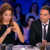 Léa Salamé et Yann Moix, dans On n'est pas couché sur France 2, le samedi 16 avril 2016.