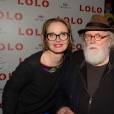 Exclusif - Julie Delpy et son père Albert Delpy - Première du film "Lolo" chez Castel à Paris le 19 octobre 2015.
