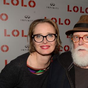 Exclusif - Julie Delpy et son père Albert Delpy - Première du film "Lolo" chez Castel à Paris le 19 octobre 2015.