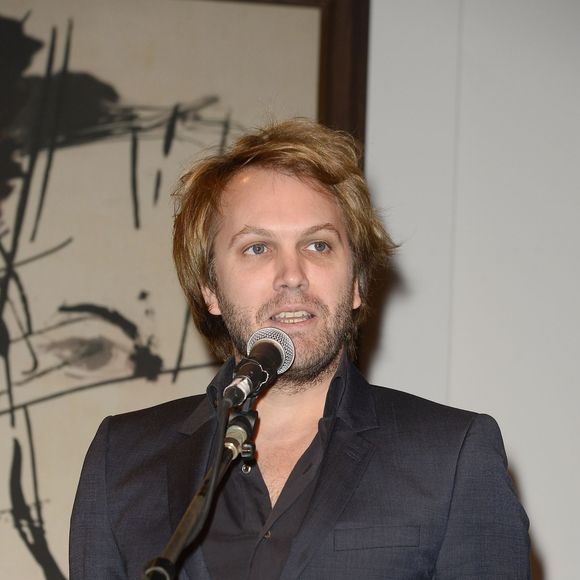 Florian Zeller - Cérémonie du Prix du Brigadier 2014 au Théâtre de la Comédie des Champs-Elysées à Paris le 6 février 2015.