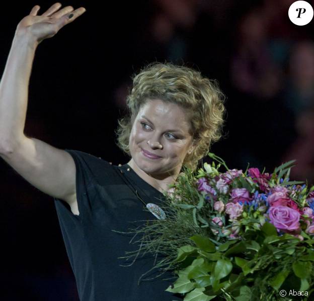 Kim Clijsters - Gala Kim's Thank You Games, à Anvers, le 12 décembre 2012