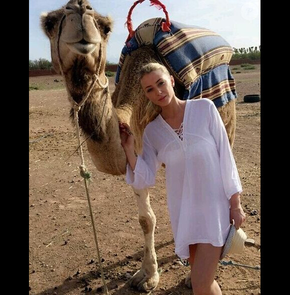 Fanny des "Marseillais South Africa" en vacances au Maroc