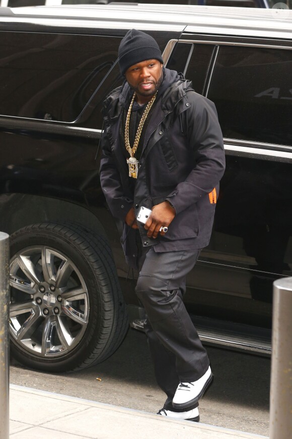 50 Cent à New York le 11 février 2016.