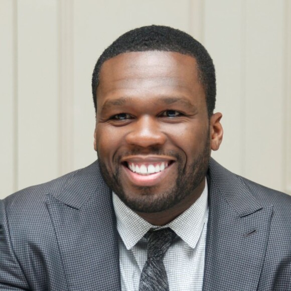 50 Cent (Curtis James Jackson III) en conférence de presse pour le film "13th Hour" à Beverly Hills. Le 14 août 2015.