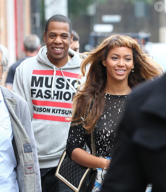 Beyoncé et Jay Z à Londres le 15 octobre 2014 
