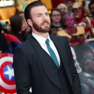 Chris Evans lors de la première de Captain America: Civil War au Vue Westfield, Londres, le 26 avril 2016.