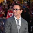 Robert Downey Jr. lors de la première de Captain America: Civil War au Vue Westfield, Londres, le 26 avril 2016.