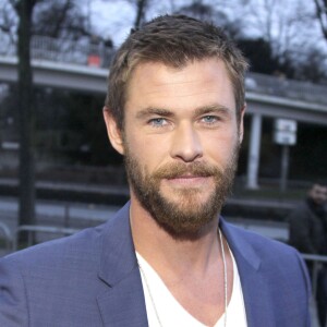 Chris Hemsworth à la première du film "Le Chasseur et la reine des glaces" à Hambourg le 29 mars 2016