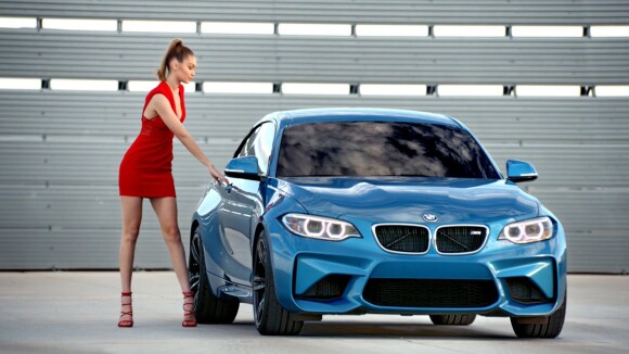 Gigi Hadid est l'ambassadrice de la nouvelle BMW M2.