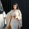 Kim Kardashian quitte un studio télé à Van Nuys, le 27 avril 2016.