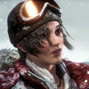 Lara Crof dans dans le dernier jeu-vidéo Rise of The Tomb Raider