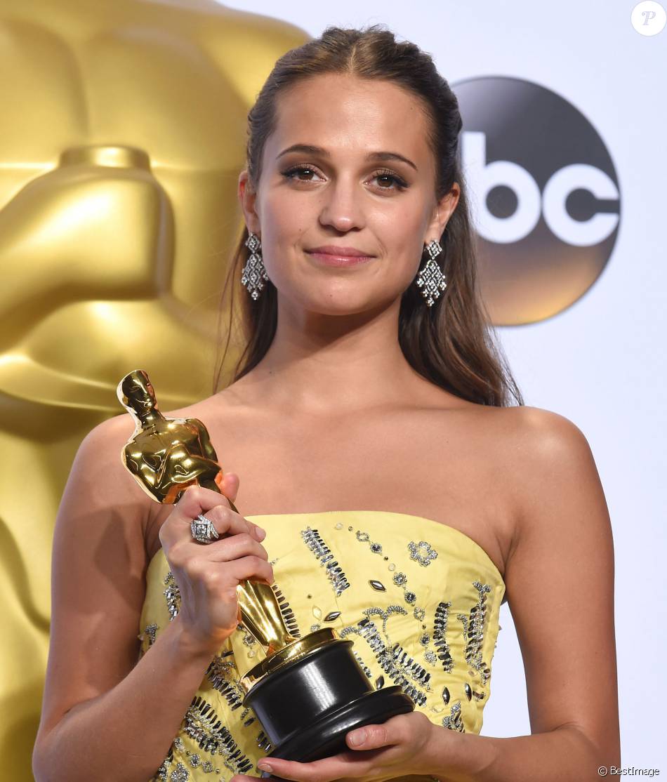 Alicia Vikander (Oscar de la meilleure actrice dans un second rôle pour le film The Danish Girl