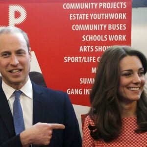 Le duc et la duchesse de Cambridge à Londres le 11 mars 2016 lors d'un événement de l'association XLP. Kate Middleton et le prince William fêtent leurs 5 ans de mariage le 29 avril 2011.