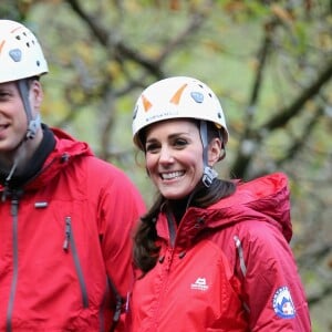 Le duc et la duchesse de Cambridge en novembre 2015 à Capel Curig, dans un centre de loisirs. Kate Middleton et le prince William fêtent leurs 5 ans de mariage le 29 avril 2011.