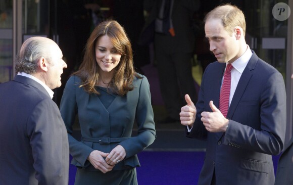 Le duc et la duchesse de Cambridge lors de la journée de solidarité de l'ICAP à Londres le 9 décembre 2015. Kate Middleton et le prince William fêtent leurs 5 ans de mariage le 29 avril 2011.