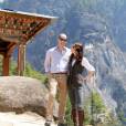 Le duc et la duchesse de Cambridge en randonnée vers la tanière du tigre au Bhoutan lors de leur tournée royale en Inde et au Bhoutan en avril 2016. Kate Middleton et le prince William fêtent leurs 5 ans de mariage le 29 avril 2011.