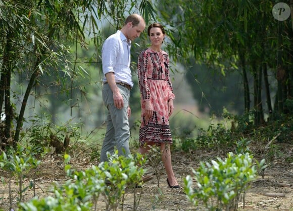Le duc et la duchesse de Cambridge lors de leur tournée royale en Inde et au Bhoutan en avril 2016. Kate Middleton et le prince William fêtent leurs 5 ans de mariage le 29 avril 2011.