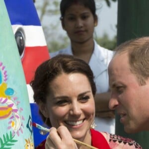 Le duc et la duchesse de Cambridge lors de leur tournée royale en Inde et au Bhoutan en avril 2016. Kate Middleton et le prince William fêtent leurs 5 ans de mariage le 29 avril 2011.