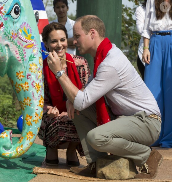 Le duc et la duchesse de Cambridge lors de leur tournée royale en Inde et au Bhoutan en avril 2016. Kate Middleton et le prince William fêtent leurs 5 ans de mariage le 29 avril 2011.