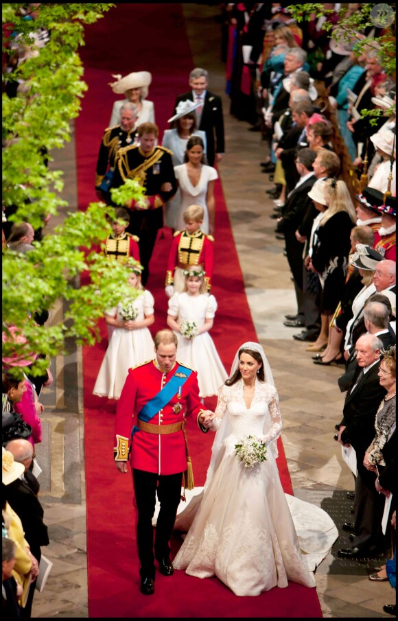 Mariage de Kate Middleton et du prince William à Londres le 29 avril 2011