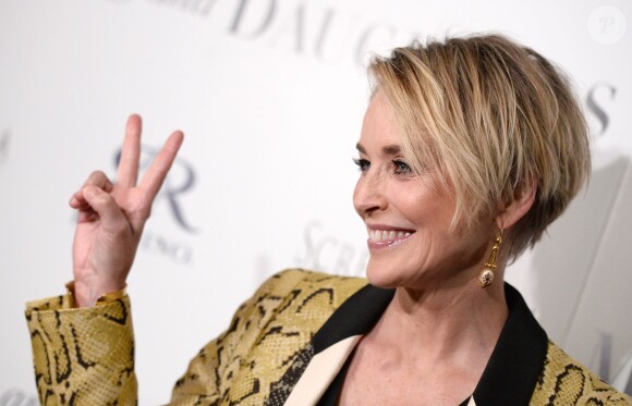 Sharon Stone lors de la première de Mothers And Daughters à Los Angeles, le 28 avril 2016.