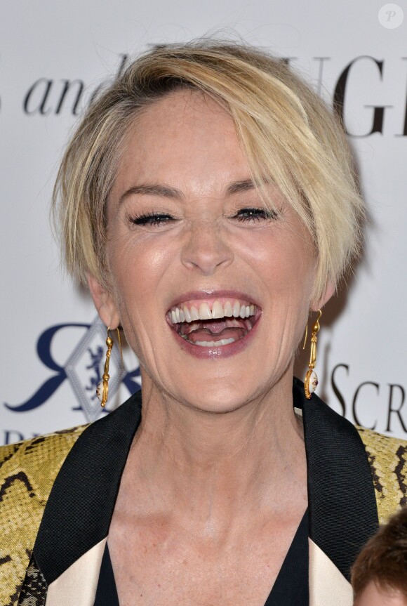 Sharon Stone lors de la première de Mothers And Daughters à Los Angeles, le 28 avril 2016.