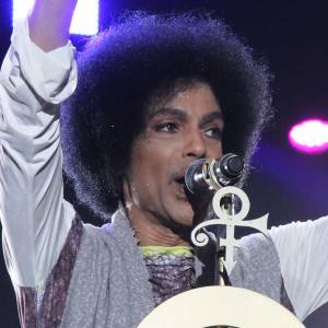 Prince en concert à la Nouvelle Orléans le 4 juillet 2014