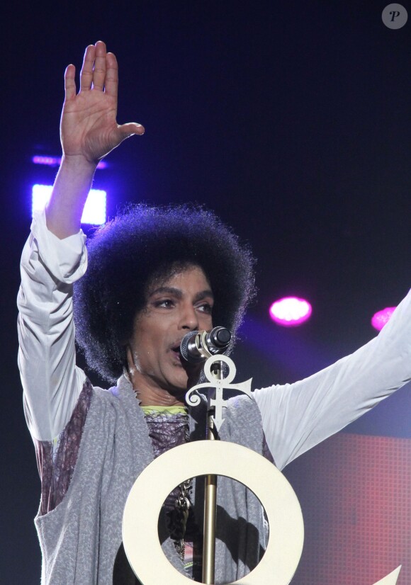 Prince en concert à la Nouvelle Orléans le 4 juillet 2014