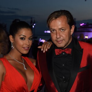 Ayem Nour et son compagnon Vincent - Soirée de Grisogono à l'hôtel Eden Roc au Cap d'Antibes lors du 68e Festival International du film de Cannes. Le 19 mai 2015.