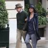Exclusif - Woody Allen et sa femme Soon-Yi se promènent à Paris, le 26 août 2014.