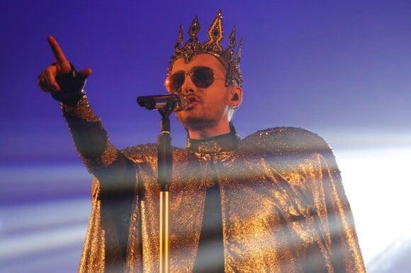 Bill Kaulitz - Le groupe Tokio Hotel en concert au Trianon à Paris le 11 mars 2015