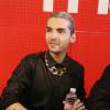 Exclusif - Bill Kaulitz - Le groupe Tokio Hotel en dédicace à la Fnac Saint-Lazare à Paris. Les fans attendent depuis la veille et certains sont restés la nuit dehors pour rester dans la file d'attente, plus de 600 fans ...Le 9 octobre 2014