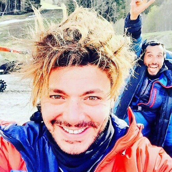 Kev Adams et Vincent Elbaz sur une photo publiée sur Instagram le 28 avril 2016